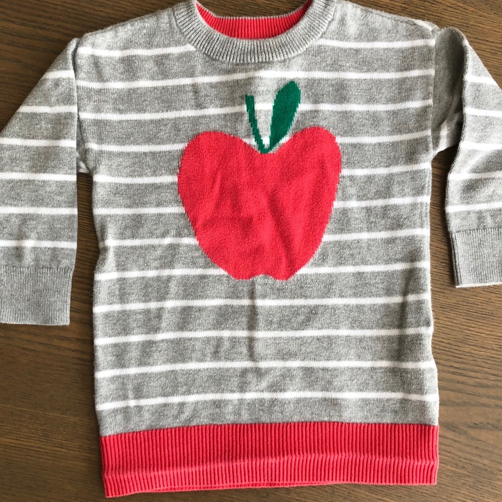 Apple sweater by Baby Gap